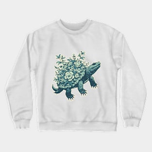 alligator snapping turtle - japanese art style Crewneck Sweatshirt